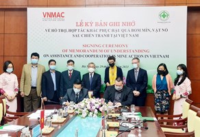 NPA - VNMAC hợp tác khắc phục hậu quả chiến tranh tại Việt Nam giai đoạn 2021-2025