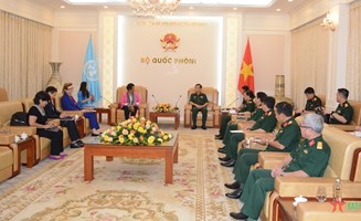 Việt Nam và Liên hợp quốc tăng cường hợp tác về khắc phục hậu quả bom mìn và Gìn giữ hòa bình