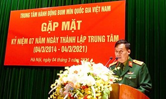 Trung tâm Hành động bom mìn quốc gia Việt Nam  gặp mặt kỷ niệm 7 năm ngày thành lập (04/3/2014 – 04/3/2021)