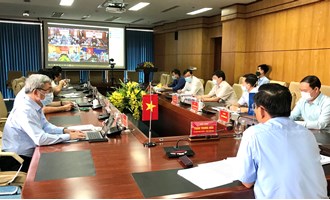Hội nghị trực tuyến triển khai dự án KOICA tại Huế, Bình Định, Quảng Ngãi