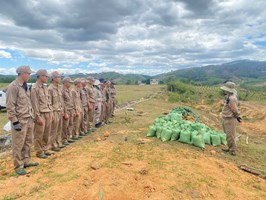 Hủy nổ an toàn 27 vật liệu nổ do chiến tranh để lại