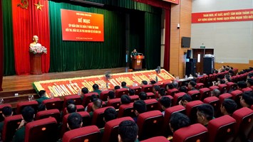Bế mạc khóa tập huấn công tác quản lý thông tin trong điều tra, khảo sát, rà phá bom mìn vật nổ năm 2026