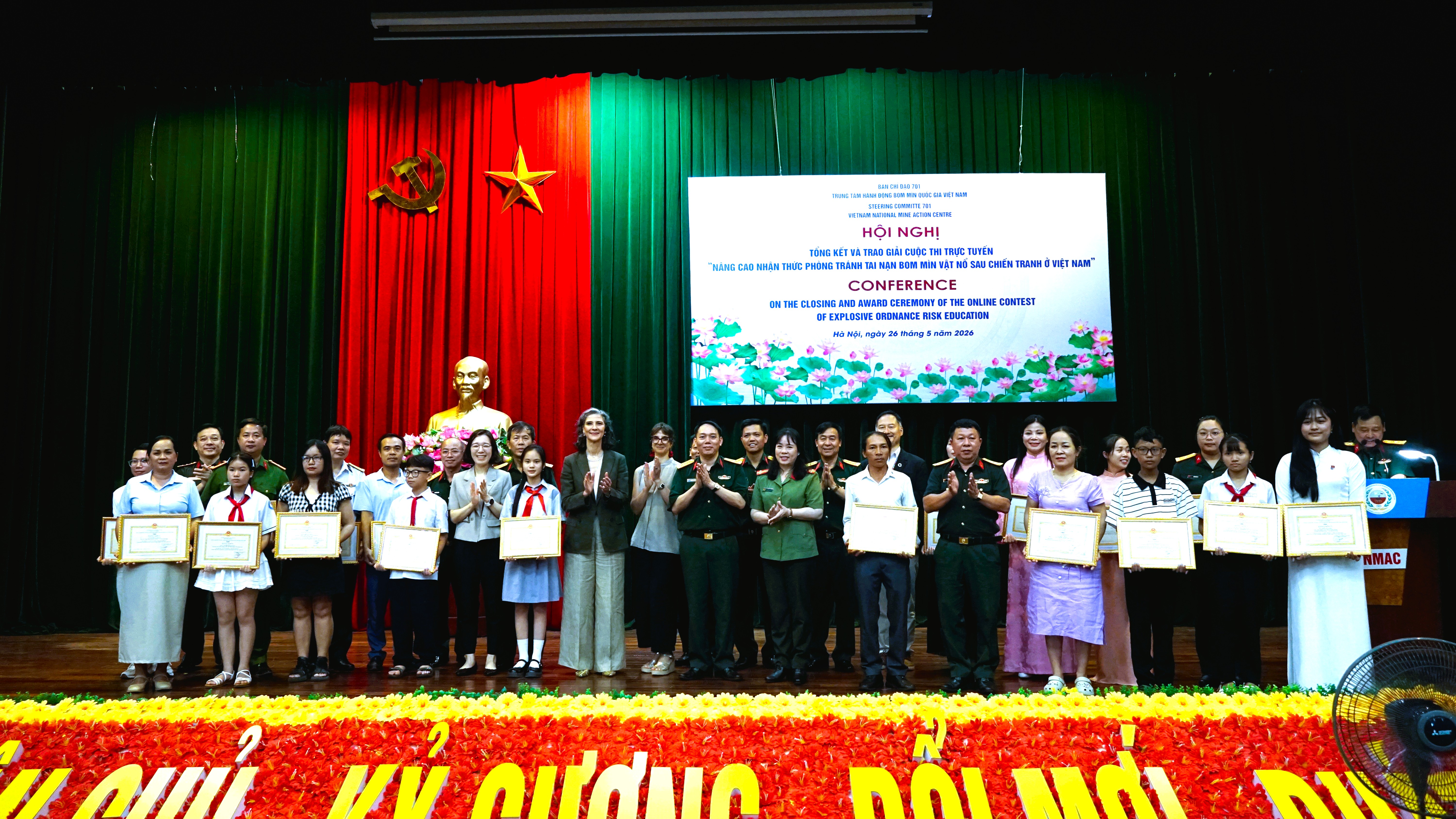 VNMAC tổng kết và trao giải Cuộc thi trực tuyến nâng cao nhận thức phòng tránh tai nạn bom mìn năm 2026
